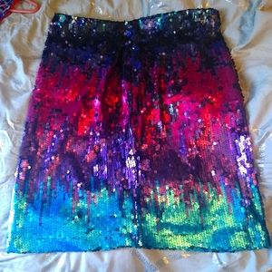 Sequin skirt